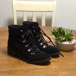 Sam Edelman black suede boots
